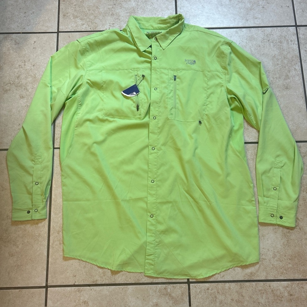 Scheels Oufitters Fishing Shirt Size L
